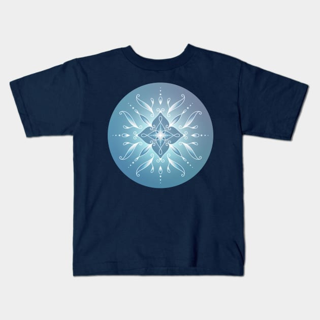 Alpha waves | Deep dream Kids T-Shirt by natasedyakina